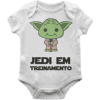 Body Bebê Star Wars Yoda jedi em treinamento - Artgeek